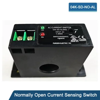 04K-SD-NO-AL Нормално circuited сензор за ток, изходен сигнал за превишаване на ток, сигнал от затворен ключ