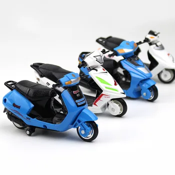 1:18 мини-модел на мотоциклет, монолитен под натиска на играчка, внедорожная амортизирующая имитация на мотоциклет, събиране на подаръци, играчки за деца