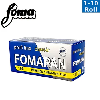 1/2/3/5/10 роли Fomapan Classic 100 120 Роли черно-бял филм В опаковка от 36 Експозиции на ролка ISO 100