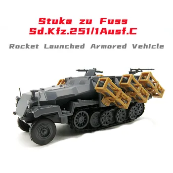 1/72 ww2 Stuka zu Шум Монтажна модел стартира ракета бронирани машини Комплекти на пластмасови модели Подарък за момче