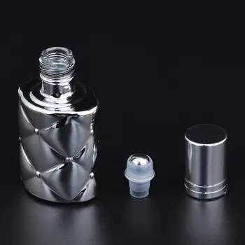 10 мл UV-стъклен флакон за парфюм за еднократна употреба, висококачествен сачмен топчета, бутилки за етерични масла