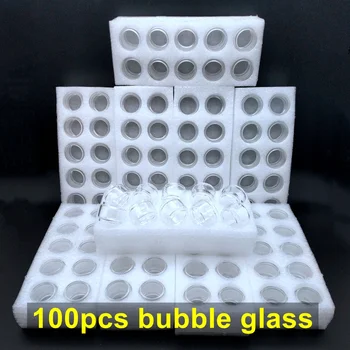100 бр. стъкло за Sky Solo/Plus Зевс X Mesh Subohm Bubble Glass Kylin Mini V2 Директен заместител
