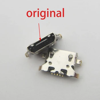 100шт Micro USB 5pin тежка плоча, 1.27 мм Конектор порт за зареждане на lenovo A850 Motorola Moto E3 G5 XT1672 G4 Play XT1600