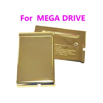 100шт златно покритие за MEGA DRIVE MD Подмяна на корпуса на патрона слот за карти Пластмасовия капак на корпуса на Дубликат част