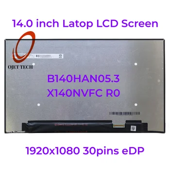 14,0 IPS LCD екран за лаптоп B140HAN05.3 X140NVFC К0 за HP EliteBook 840 845 G7 G8 Смяна на панела на дисплея 1920x1080 30 eDP контакти