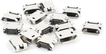15 бр. печатна платка Micro-B USB 2.0 5-пинов SMT-контакти