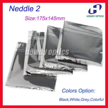 175 гориво 100шт 17x14 см Цвят бяла, черна, сива кърпа за почистване на очила, кърпа за почистване на обективи от микрофибър, индивидуална опаковка