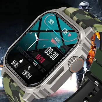 2.1-инчов AMOLED екран на смарт часовници мъжки компас Височина спорт фитнес Bluetooth предизвикателство GPS тракер водоустойчив умни часовници за Xiaomi