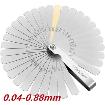 20/32/17 Сонда за измерване хлабината между свещи за запалване Инструмент дебелометрия за измерване хлабината на Инструмент за измерване на писалки измервателни вентили