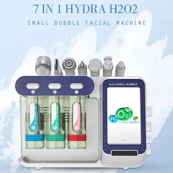 2023 най-Новата Машина за грижа за кожата на Лицето за красота на кожата H2O2 Aqua Peeling Hydro Дермабразио Scrubber Hydrafacial Machine