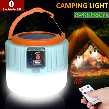 2023, най-новият фенер за къмпинг, слънчева градинска USB зареждане, 3 режима, лампа за палатка, преносим фенер, нощен спасителна лампа, фенерче, за да се лагери