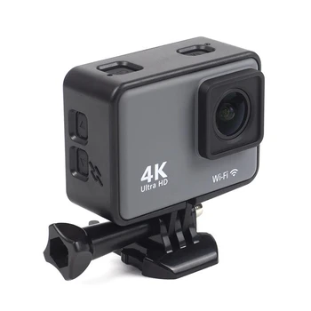 2023 Нова екшън-4K камера 60FPS WiFi със защита от разклащане с телевизор дистанционно управление, водоустойчива спортна камера, задвижваща записващо устройство