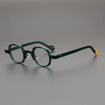 2023 новост, благородна ацетатная дограма за ръчно изработени мъжки дизайнерски маркови оптични очила при късогледство, женски рецепти