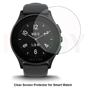 3 * Прозрачна LCD фолио от PET-фолио със защита от надраскване, защитно покритие за спортни smart-часовници, аксесоари за часа Vector Luna