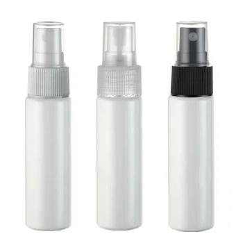 30 мл бяло опаковки, контейнер за парфюм от PET, 1 унция, празни флакони за козметичната опаковки за еднократна употреба, бутилка за еднократна употреба
