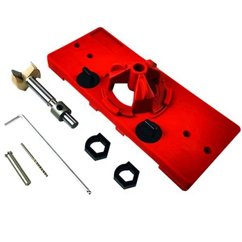 35-мм перфоратор за панти, локатор дупки, отварачка за панти, дървообработващи перфоратор, определен за отваряне на дупки