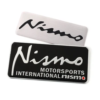 3D Лого на Nissan Nismo Емблемата на Автомобили Стикер Аксесоари Инструменти Иконата е Подходящ за Всички Модели Бижута Аксесоари за Автомобили етикети