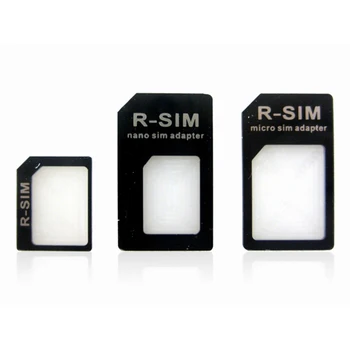 4 в 1 noosy адаптер за две сим-карти за iPhone 6x7 8 Samsung Нано адаптер за SIM-карти с адаптер Micro Standard за извличане на ПИН-ключ