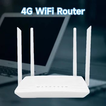 4G wifi рутер CPE точка за достъп до СИМ-карти CAT4 32 потребителя безжичен модем rj-45 WAN LAN LTE рутера