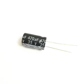 50 бр. електролитни кондензатори на дънната платка с радиален оттеглянето на 10 мм x 17 мм Стандартен общ