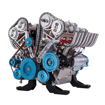 500 + бр САМ V8 физически играчка подарочное украса обучение модел на двигателя метален механичен двигател научен експеримент