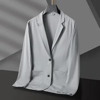 5584-2023, външна търговия, мъжка мода, малко костюм за почивка, мъжки корейската версия 124, оборудвана костюм, однотонная яке