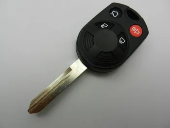 5ШТ 4 бутона ключодържател калъф за Ford Raptor Edge Escape Смяна на детайлите на корпуса на дистанционното на ключа