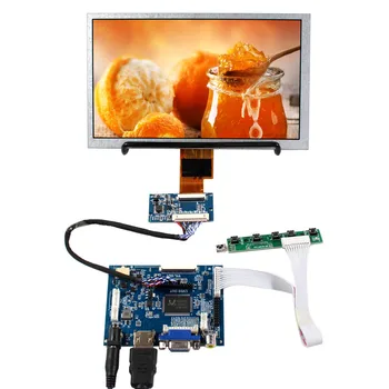 8-инчов TFT-екран, 1024x600 500nit ZJ080NA-08A и такса контролер HD MI VGA LCD