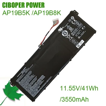 CP Истински Батерия за лаптоп AP19B5K AP19B8K 11,55 В/41 Wh/3550 ма За лаптоп Aspire A314 A315 A317 серия