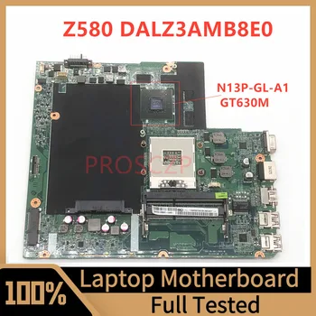 DALZ3AMB8E0 дънна Платка за лаптоп LENOVO Z580 дънна Платка HM76 С N13P-GL-A1 GT630M 100% Напълно Тествана, Работи добре