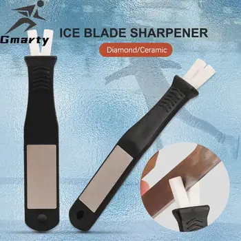 Diamond sharpener за ръб, инструмент за страничен наклон на ски, комплект за грижа за кант ски за полиране на сноуборд, практичен инструмент за заточване на ски.