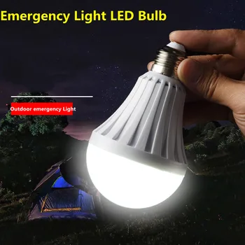 E27 5 W 7 W 9 W И 12 W интелигентна led лампа за аварийно осветление 220 В, акумулаторна за дома, коридор, гараж, аварийни лампи, вълшебната led лампа EL