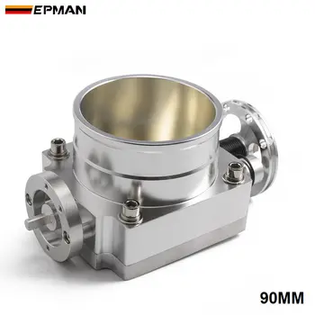 EPMAN 90 мм сплав с висока степен на навлизане на алуминий универсална заготовки с ЦПУ корпус на въздухопровода на педала на газта ЕП-TB90