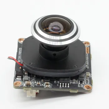 HD 3MP 4MP Двойна подсветка H. 265 AI IP камера Модул 3.0 mp CMOS Цветна карта с обектив рибешко око