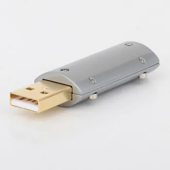 hi-Fi A50G/B50G I-END 24-КАРАТОВО Златно покритие USB2.0 Включете USB A, капачка на USB B Аудио Конектор USB shell САМ Hi Fi USB Кабел