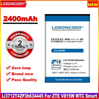 LOSONCOER 2400 ма LI3712T42P3H634445 За ZTE V815W МТС Smart Start Батерия За ZTE Blade L110 A112 Батерия за Мобилен телефон