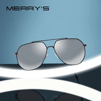 MERRYS DESIGN Класически Мъжки Слънчеви Очила Pilot HD Поляризирани Слънчеви Очила За Шофиране Луксозни Нюанси UV400 Защита S8220