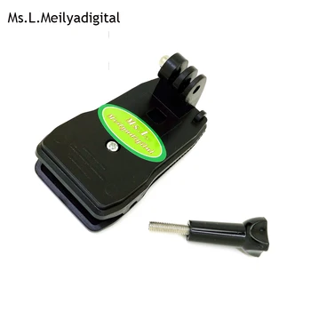 Ms.L.Meilyadigital за аксесоари за камери Gopro hero 360 скоба за GoPro HD Hero3 /3+/4/5 go pro черен сребрист