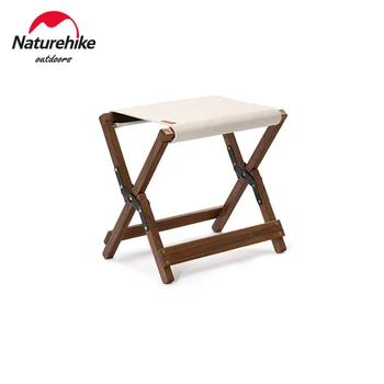 Naturehike Походный сгъваем стол къмпинг, преносим походный стол за риболов, стол за рисуване върху платно от бук, пейка, стол NH20JJ014