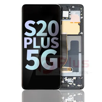 OLED дисплей с подмяна на рамка за Samsung Galaxy S20 Plus 5G (пакет) (космически сив)