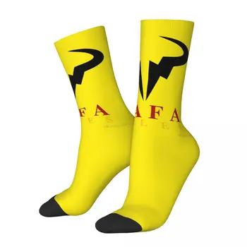 Rafa Rules Рафа Надал Унисекс Зимни чорапи Топли щастливи чорапи уличен стил Луд чорап