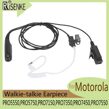 RISENKE-Слушалка за Motorola, MT850LS, MT8250LS, MT9250, PRO5450, PRO5460, PRO5750, PRO7150, PRO7350, PRO7450, PRO7550, Радиогарнитура