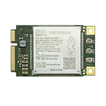 SIMCOM SIM7600G SIM7600G-H Mini Pcie LTE Cat4 Global Модул за ГНСС Приемник 850/900/1800/1900 Mhz B1/B2/B3/B4/B5/B7/B8/B12/B13/B18