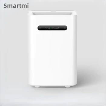 Smartmi Чист Овлажнител на Въздуха 2 4Л Резервоара за вода, Без Консумативи, Без Водна Мъгла Интелигентни Екран Дисплей 99% Антибактериално Работи с приложение Mijia