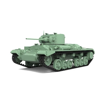 SSMODEL 72556 V1.7/76556 V1.7/87556 V1.7 1/72 1/76 1/87 3D Печатна модел от смола Комплект Британски пехотен танк Mk.III