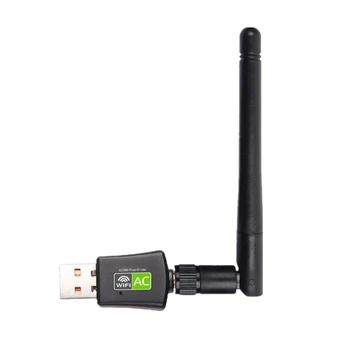 USB Wifi адаптер 600 Mbps двухдиапазонная антена 2,4 G 5 Ghz Wifi адаптер безжичен адаптер мрежова карта