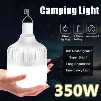 USB акумулаторна батерия led аварийни светлини, преносим кемпинговый лампа, палатки висока мощност, осветление, фенерче, лампа, барбекю, нощна светлина за къмпинг