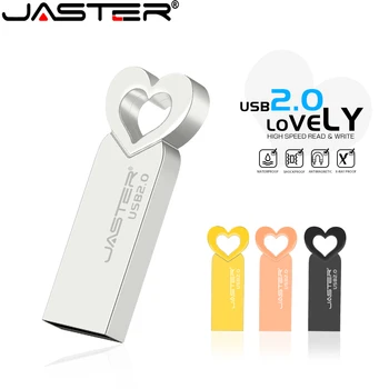 USB-стик, високоскоростен мини-кардиоидные метални 64 GB, 32 GB флаш памет, безплатен потребителски лого, карта памет, творчески бизнес подарък, окачване