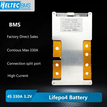 Whosesale Heltec 12V Lifepo4 BMS 4S Balance 300A 330A Такса Защита на батерията 12,6 В/16,8 В за стартиране на кола 12V/RV/Устройство за съхранение на енергия