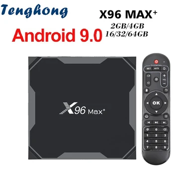 X96 MAX Plus Smart TV Box Amlogic S905X3 Android 9,0 Quad-core 2,4 G/5G Wifi 4K X96Max Plus Телеприставка